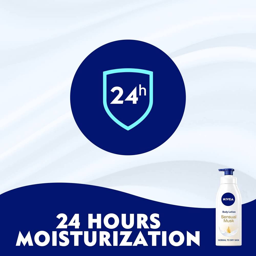 Nivea Sensual Musk Moisturizing and Caring Lotion 400ml