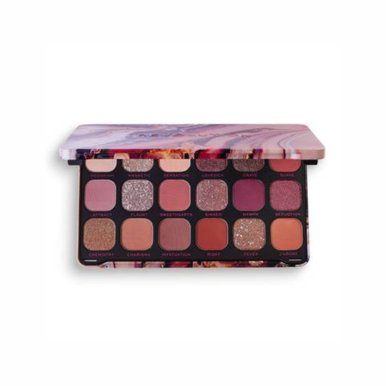 Revolution, Flawless Allure Eyeshadow Palette, - 18 Colors