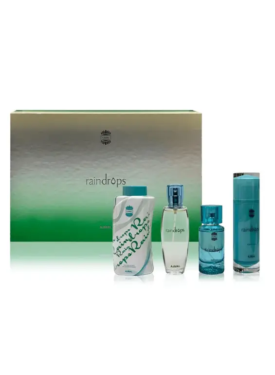 Ajmal, Raindrops Perfume Collection, 4 Pieces