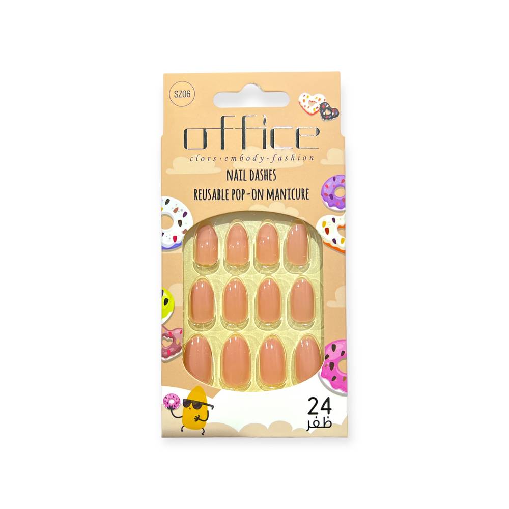 Office Self Glue Artificial Nails - SZ06