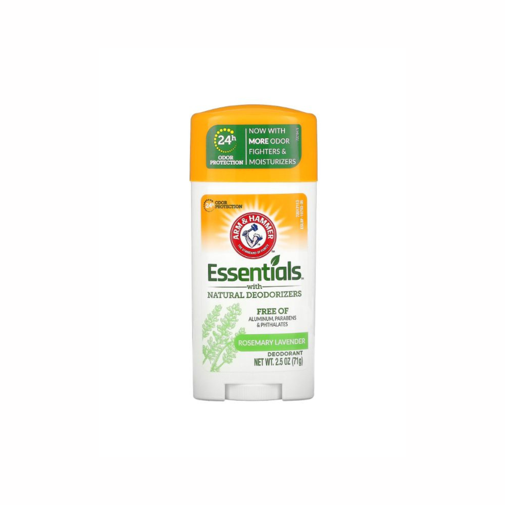Arm & Hammer, Essentials Deodorant, Refreshing Rosemary & Lavender, 71g