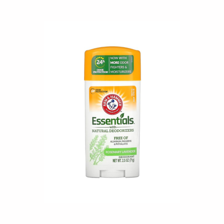 Arm & Hammer, Essentials Deodorant, Refreshing Rosemary & Lavender, 71g