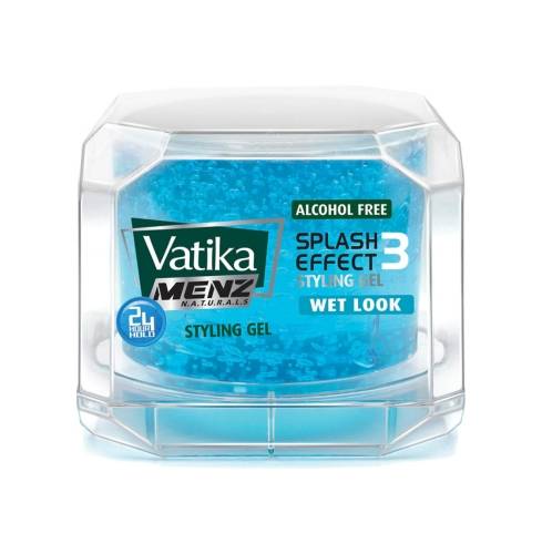 Vatika, Hair Gel, Splash Effect 3, Wet Look - 250ml