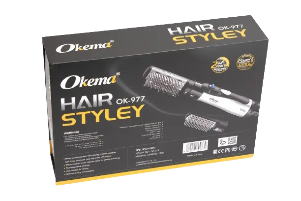 Okema, hair, styley, - OK-977-2
