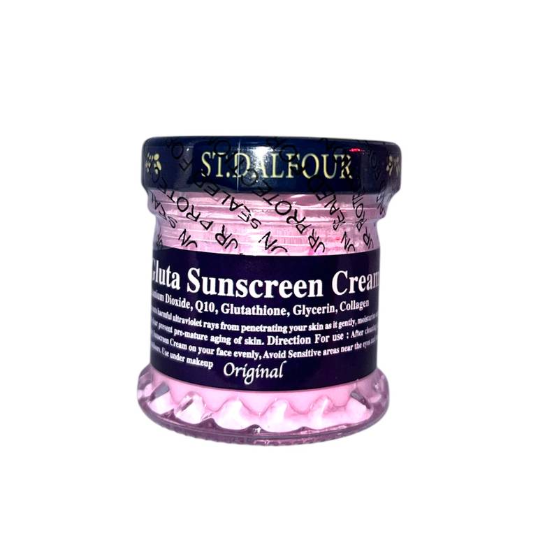 Cream, Dalfour Philippines, for sun protection 90+ SPF