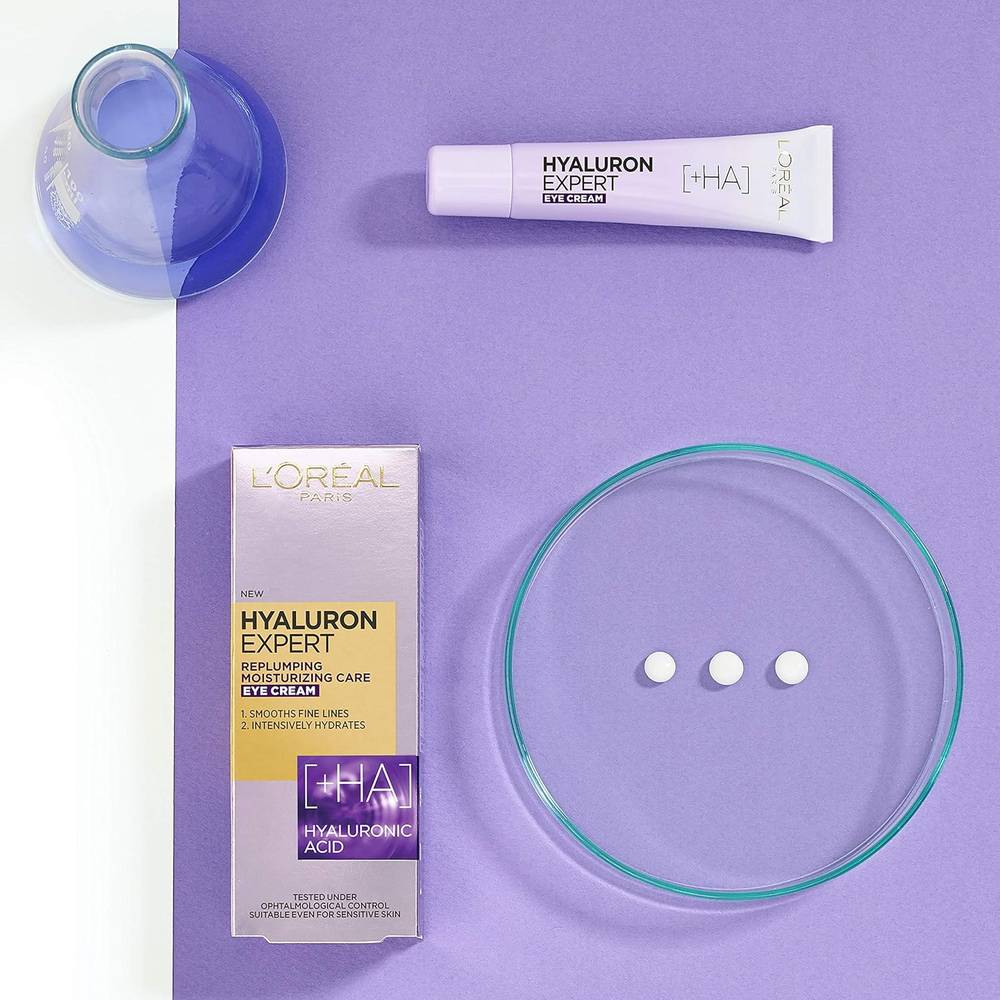 L'Oreal Expert eye care cream with hyaluronic acid