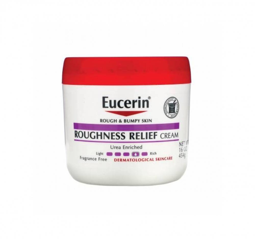 Eucerin, Moisturizing Cream, Roughness Relief, for Rough Skin - 454g