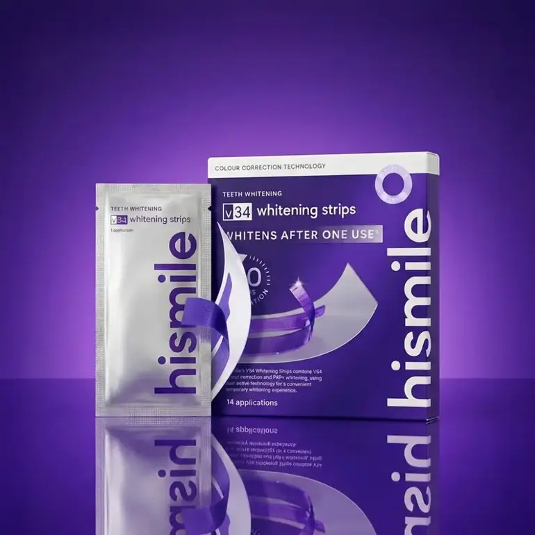 Hismile, V34 Whitening Strips - 14 Applications 