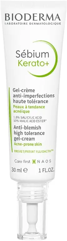 Bioderma, Sebium Kerato, Acne & Scar, Treatment Gel Cream, - 30 ml