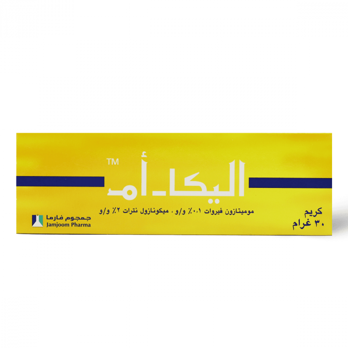 اليكا ام, كريم العدوى الفطرية, موميتازون 0.1% - ميكونازول 2%
