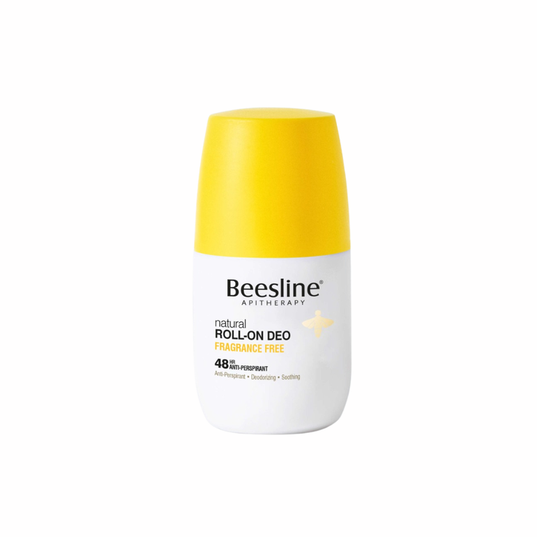 Beesline Fragrance-Free Roll-On Deodorant - Pack of 2 Pieces
