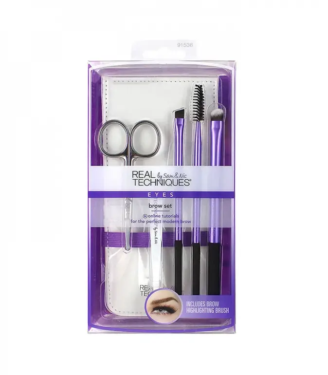 Real Techniques 6-piece eyebrow brush set