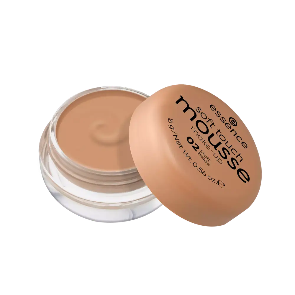 Essence Soft Touch Mousse Matte Foundation 02 Matt Beige