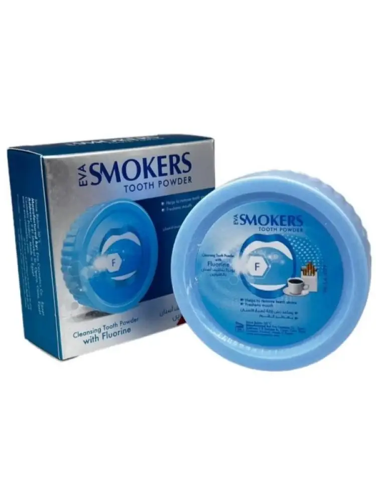 ,Smokers, Tooth Powder with Fluoride