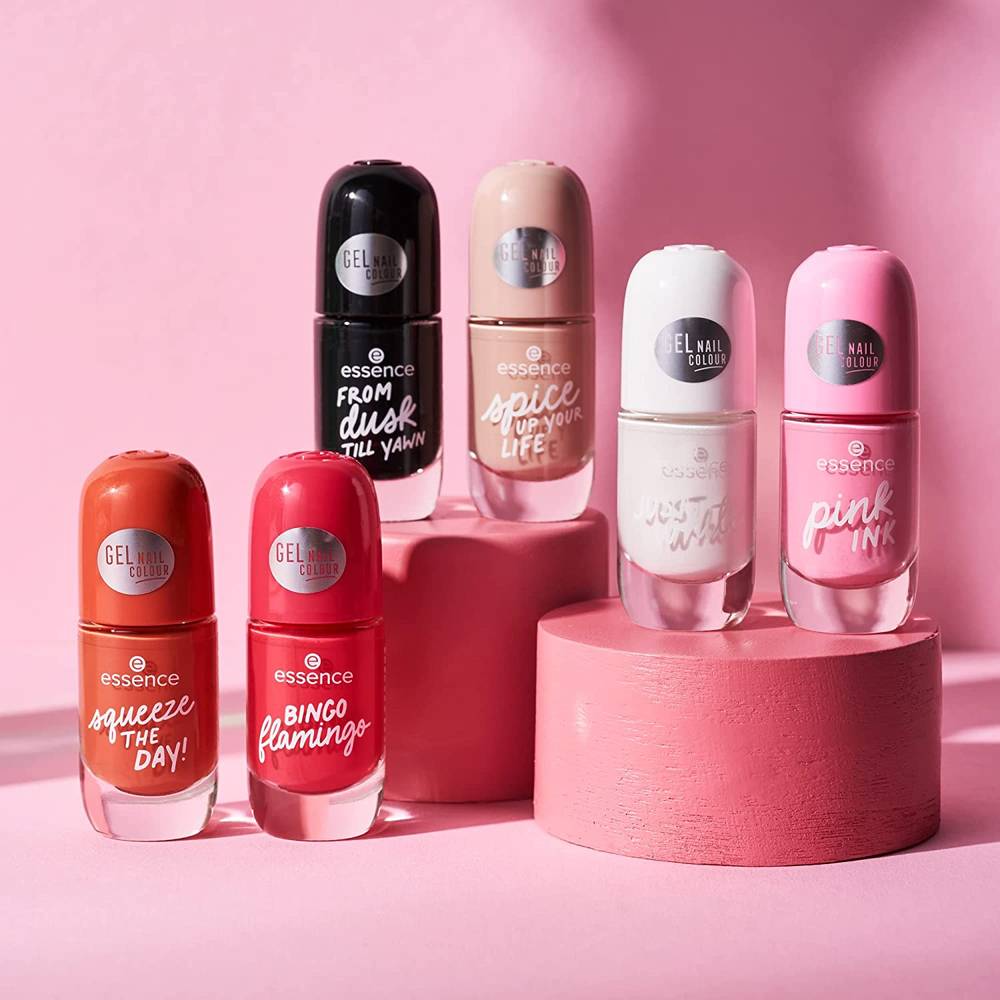 ايسنس جل طلاء اظافر مناكير رقم 47 لون وردي Pink Ink