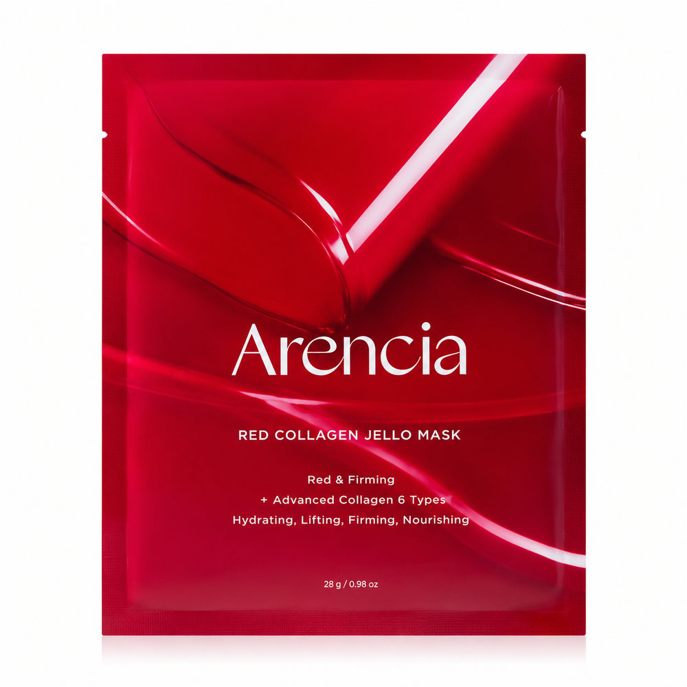 Arencia, Red Collagen Firming & Hydrating Face Mask