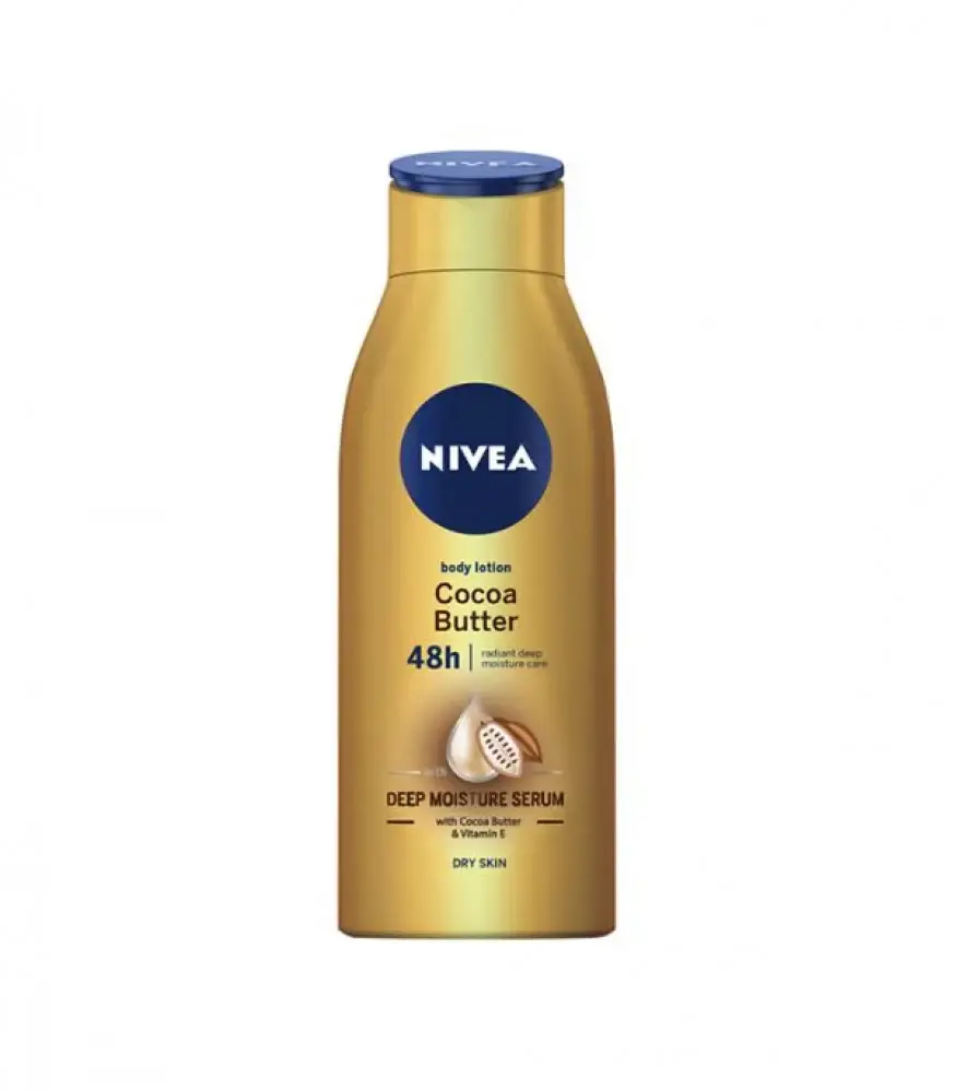 Nivea, lotion, cocoa butter, and vitamin E, - 250 ml