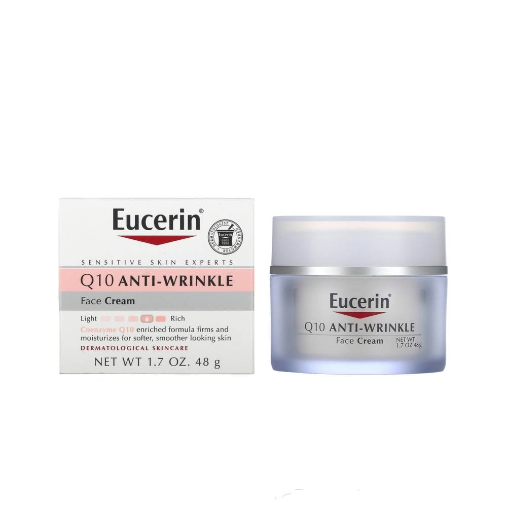 Eucerin, Q10 Anti-Wrinkle Cream, 48g