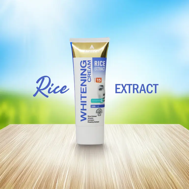 الفانسو, كريم تفتيح البشرة, معا حماية spf15, مستخلص الأرز