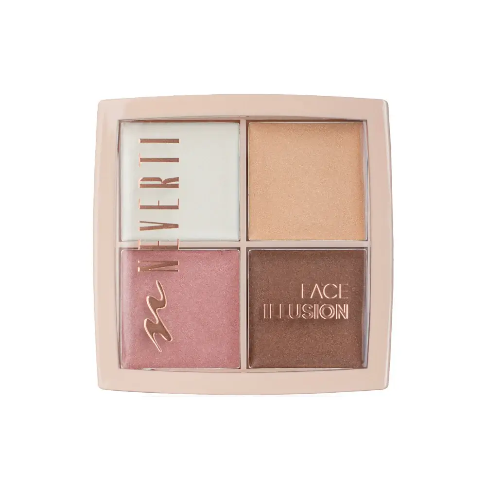 Neverti, Cream Highlighter Palette, Multi-Shade 