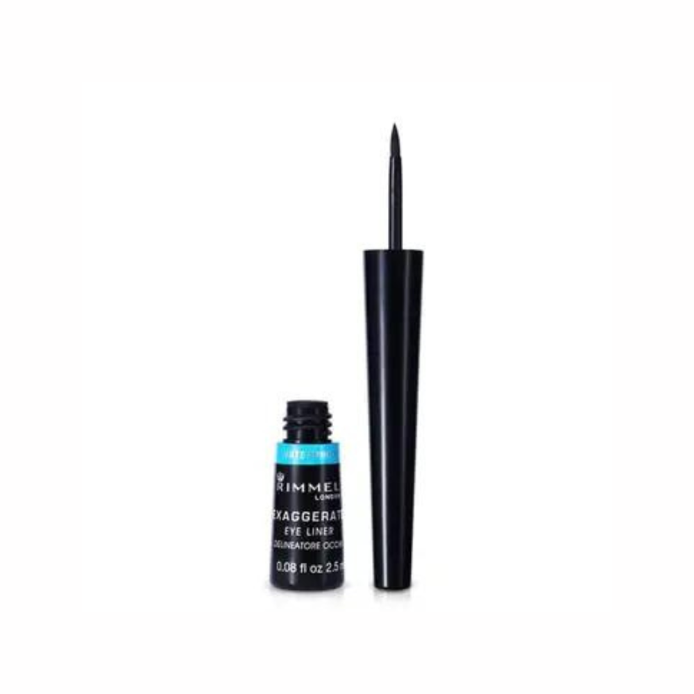 Rimmel, Exaggerate Liquid Eyeliner, Waterproof, - 003 Black