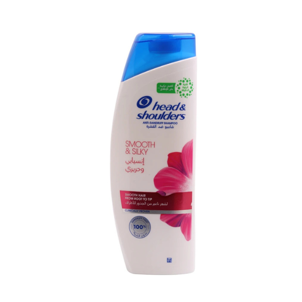 Head & Shoulders Smooth & Silky Anti-Dandruff Shampoo - 350ml |Rozy