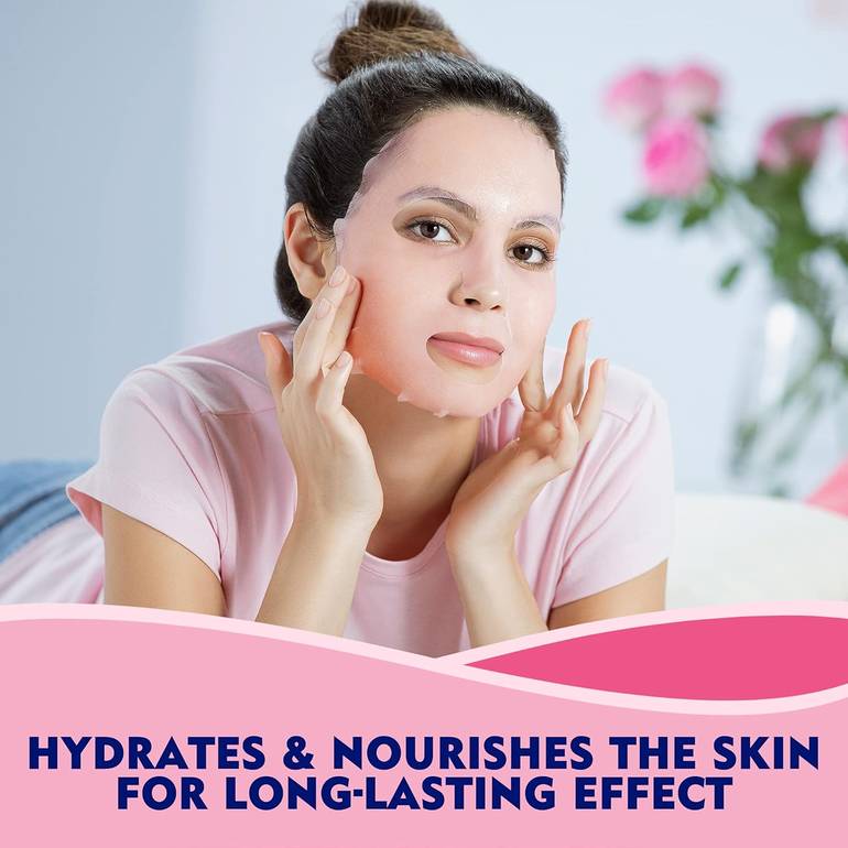 NIVEA, Moisturizing Mask with Organic Rose Water,
