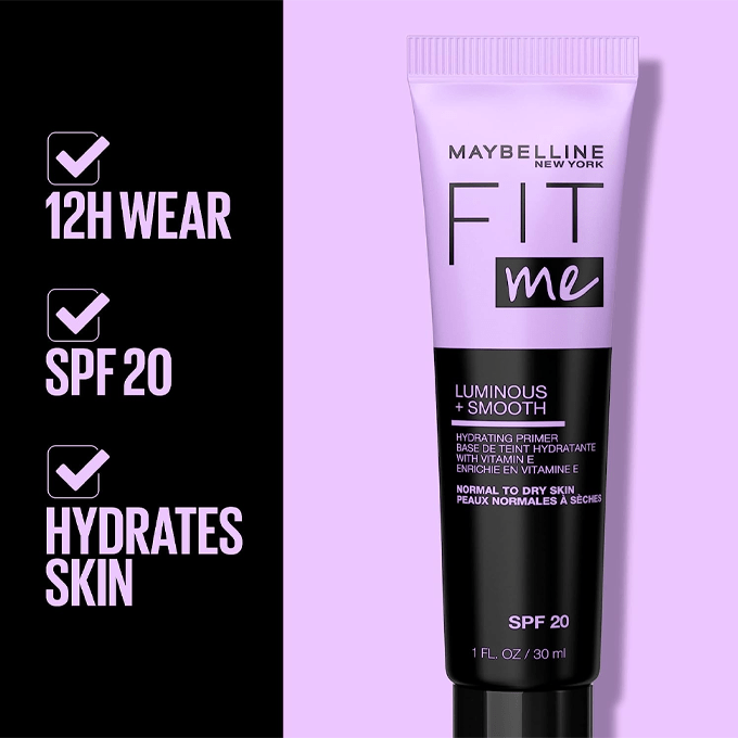 Maybelline, Primer, Fit Me Luminous + Smooth - 30ml