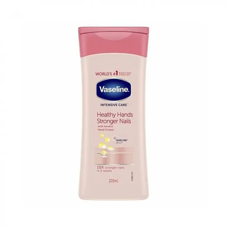 Vaseline, Hand and Nail Cream, Intensive Care, with Keratin, - 200ml