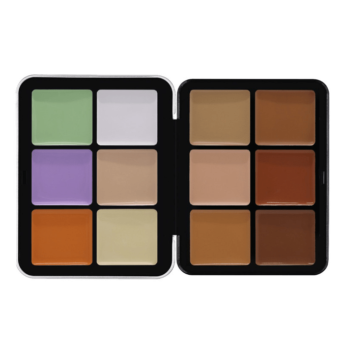Makeover 22, Palette, Concealer, + Corrector, 12 Colors, - CC02