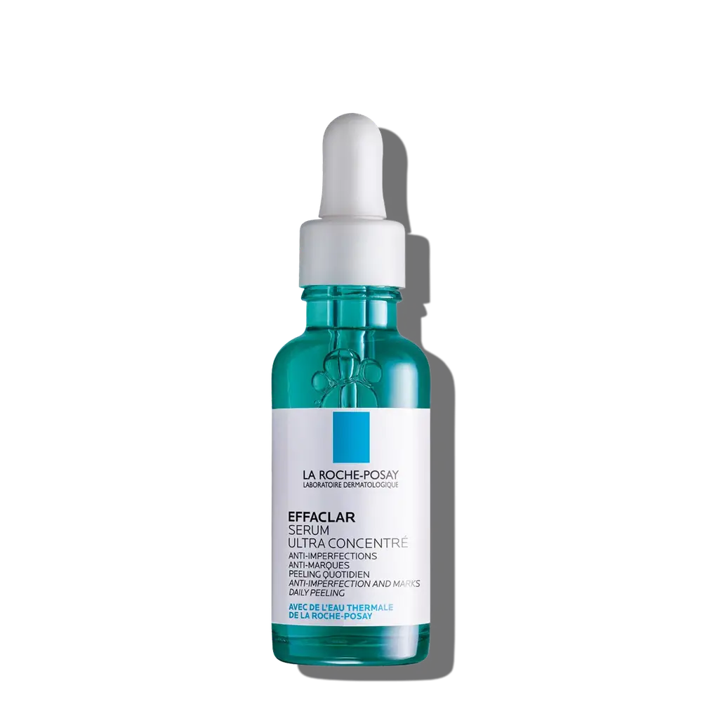 La Roche-Posay, Effaclar Ultra Concentrated Serum, Set with Purifying Foaming Gel for Oily & Acne-Prone Skin |