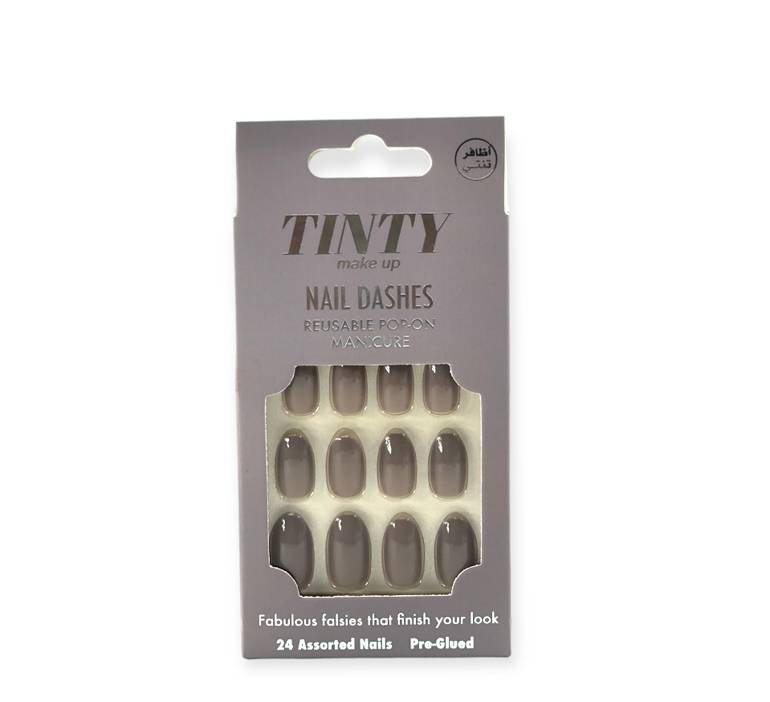 Tinty artificial nails set 24 pieces-ms7