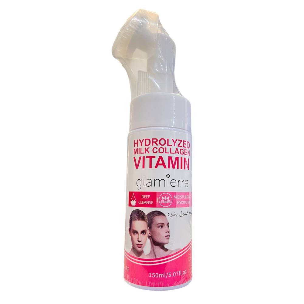 Max Elegance, Facial Wash Mousse, with Milk Collagen - 150ml