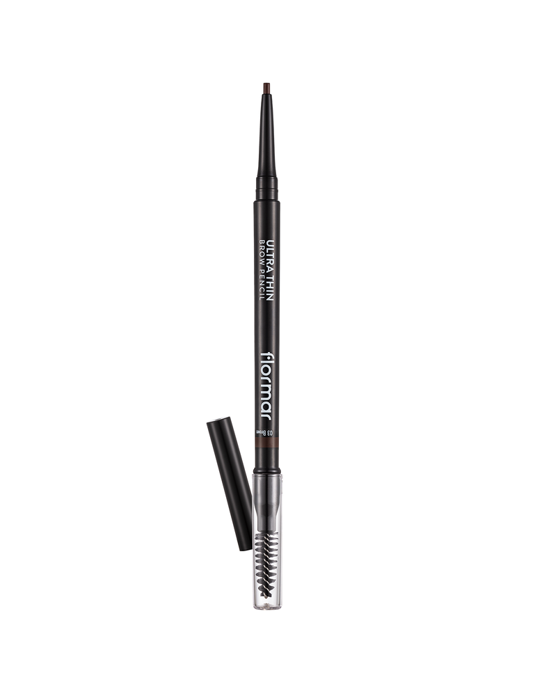 Flormar Ultra Thin Eyebrow Pencil Brown 03