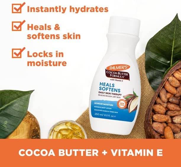 Palmer's, Cocoa, Butter, Formula, Massage, Lotion, Softens, Rough, Skin, -250ml