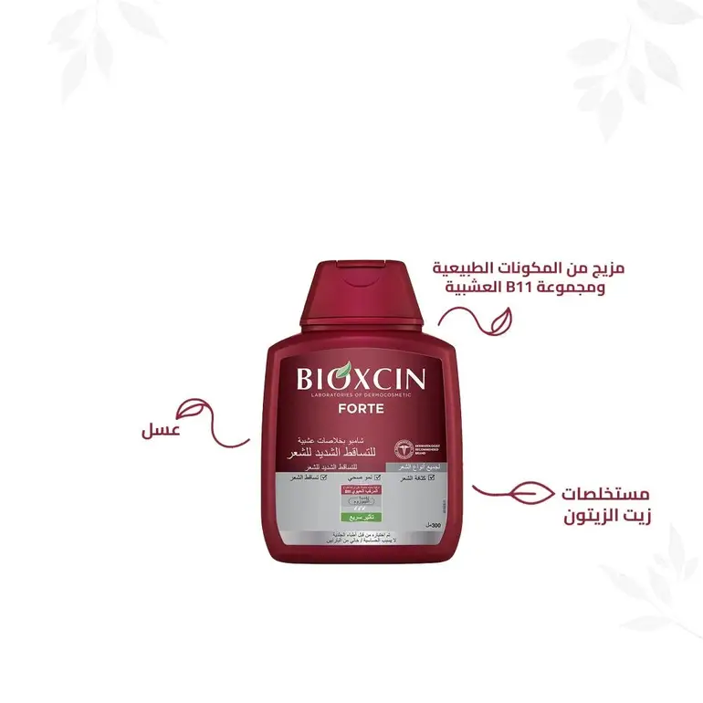 ,Bioxcin, Forte Intensive Anti-Hair Loss, Herbal Shampoo