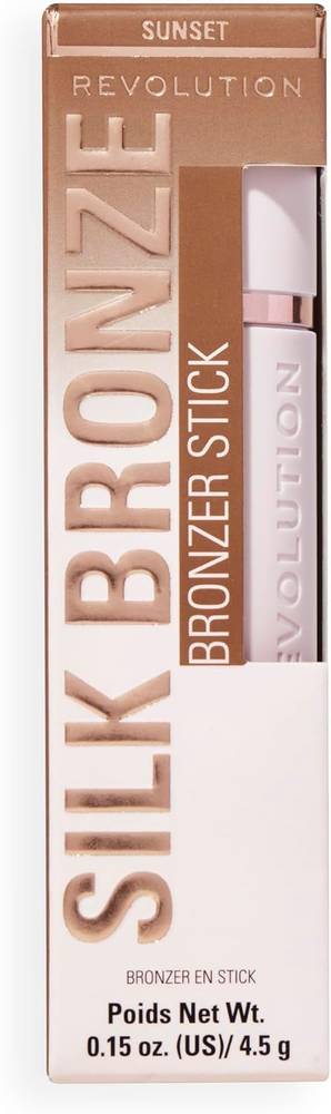 Revolution, Bronzer Stick Silk, Sunset - Medium