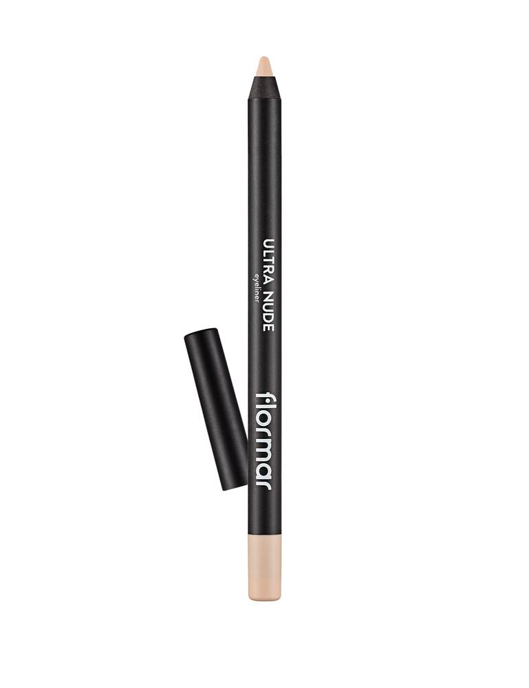 Flormar, eyeliner, pencil, eyeliner, ultra, nude,