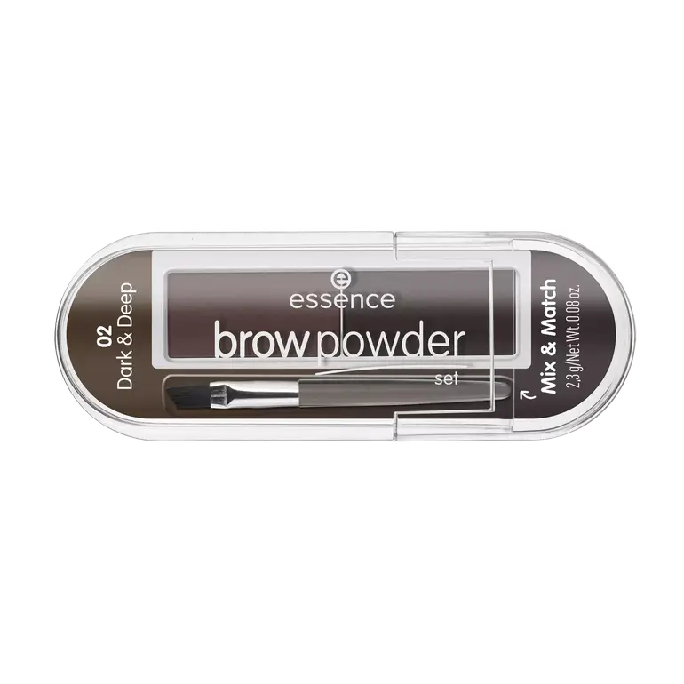 Essence, Brow Powder Kit, - 02 Dark
