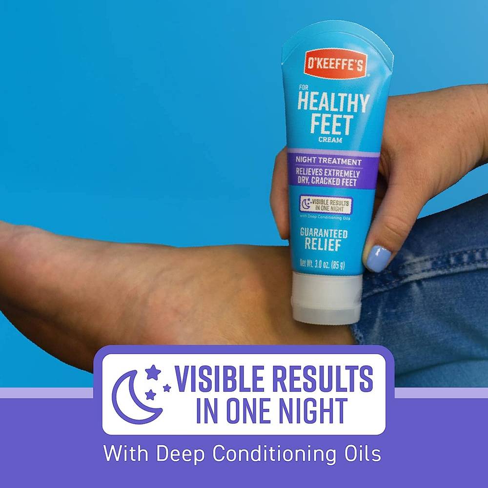 O'Keeffe's Healthy Feet Deep Moisturizing Night Cream for Feet