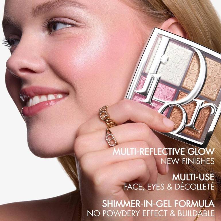 Dior, Backstage Blush and Highlighter Palette, - 005 Sunlit Amber Glow