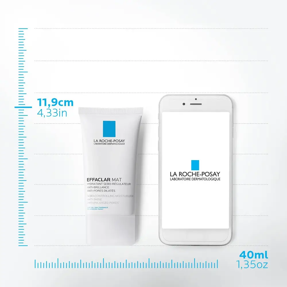 La Roche-Posay, Effaclar Mat, Cream, for controlling shine, for oily skin,