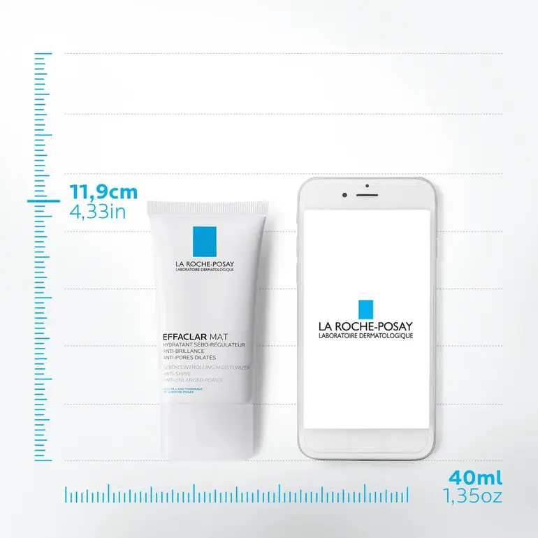 La Roche-Posay, Effaclar Mat, Cream, for controlling shine, for oily skin,