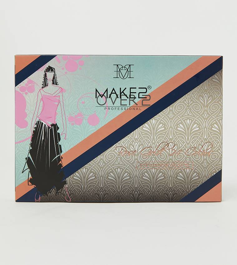 Make Over 22 Eyeshadow Palette Rose Gold 24 Color Eyeshadow Palette M1702