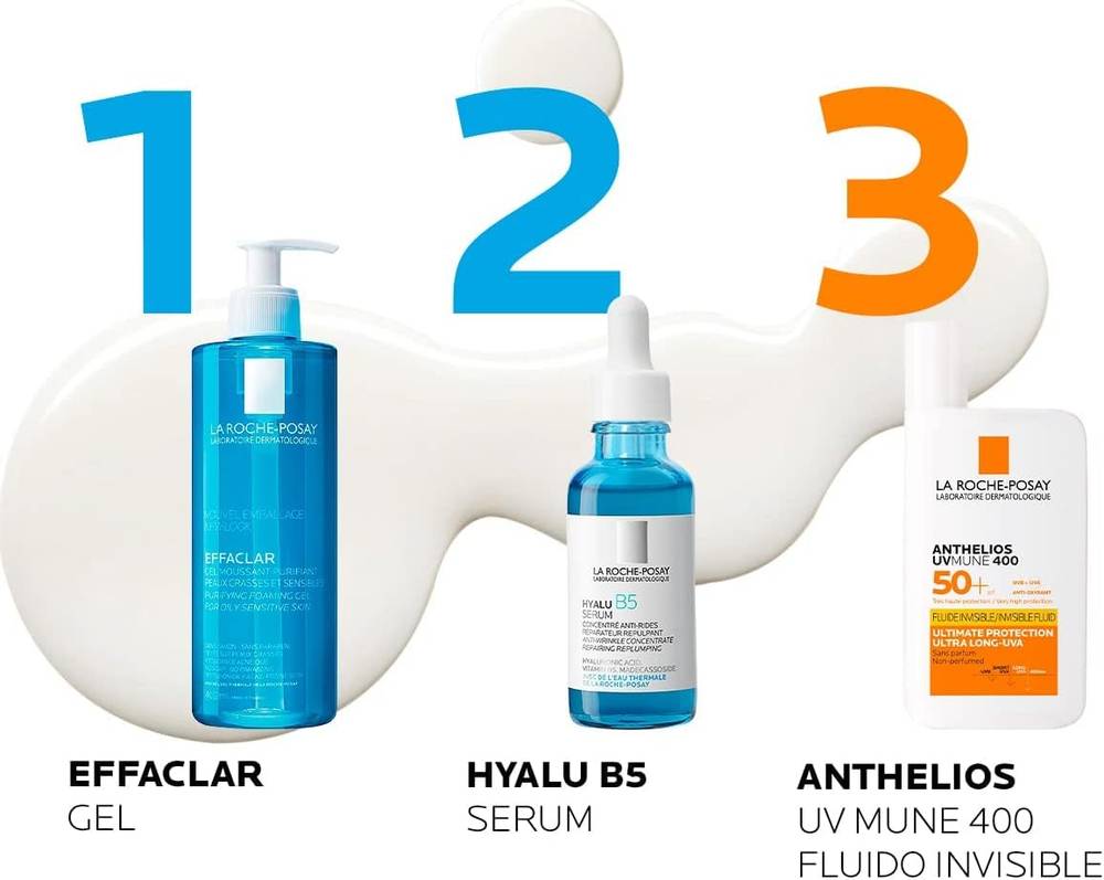 La Roche-Posay, Anthelios 400, Sunscreen for Face, SPF50+, for All Skin Types