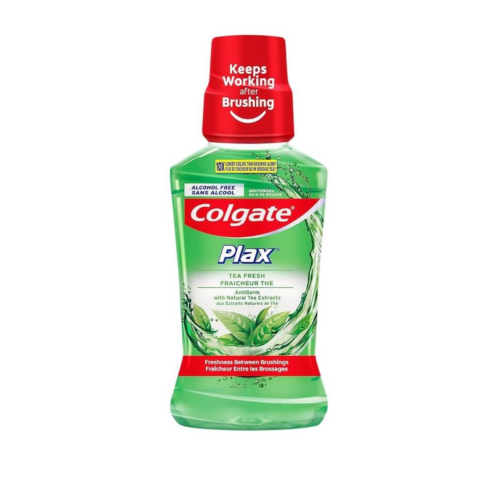 Colgate, Plax, Tea Refreshing Alcohol Free, Mouthwash- 250ml