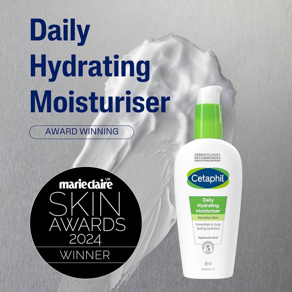 Cetaphil, Daily Moisturizing Lotion, For Combination and Sensitive Skin, 88 ml