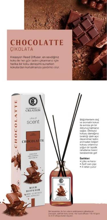 Creation, Room and Office Fragrance, Chocolate - 115ml