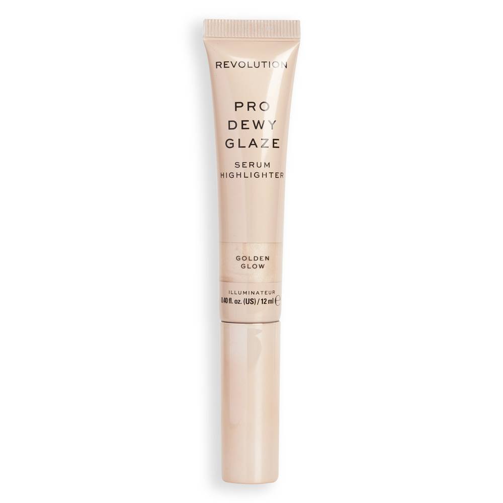 Revolution, Highlighter Serum, Pro Dewy Glaze, - Golden Glow