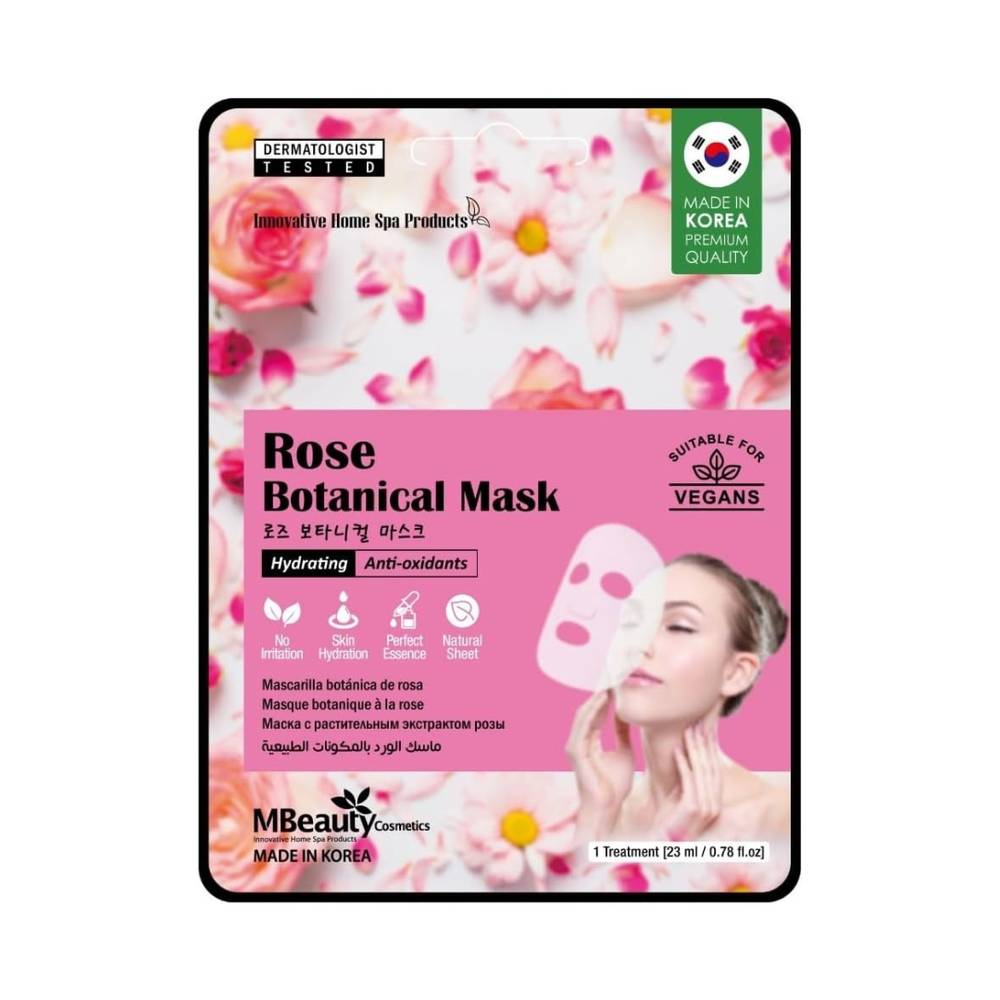 MB Beauty, Mask, Rose with Natural Ingredients